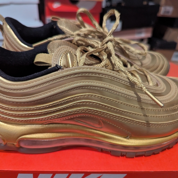 Nike Air Max 97 QS Metallic Gold Red Label